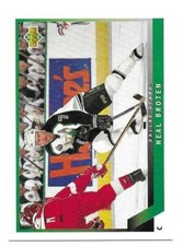 NEAL BROTEN 1993-94 UPPER DECK CARD NM-MT+ CONDITION