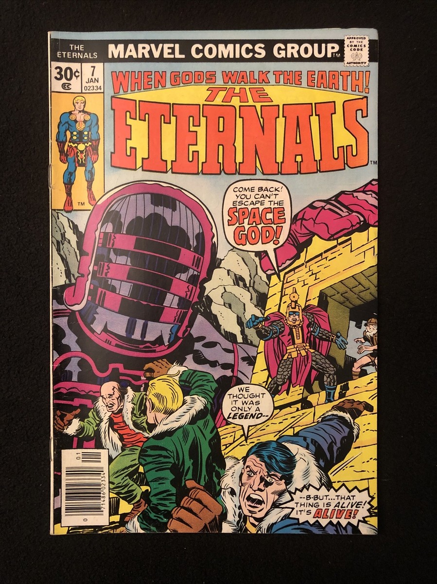 ETERNALS 7 6.5 7.0 MARVEL 1976 BD | eBay