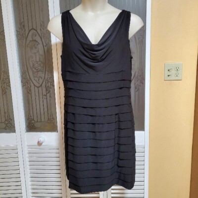 chinese dress ladies There's Nothing To It Black Lace Tiered Midi Dress