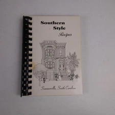 Southern Style Recipes Beech Hill Elementary School Cookbook Summerville SC