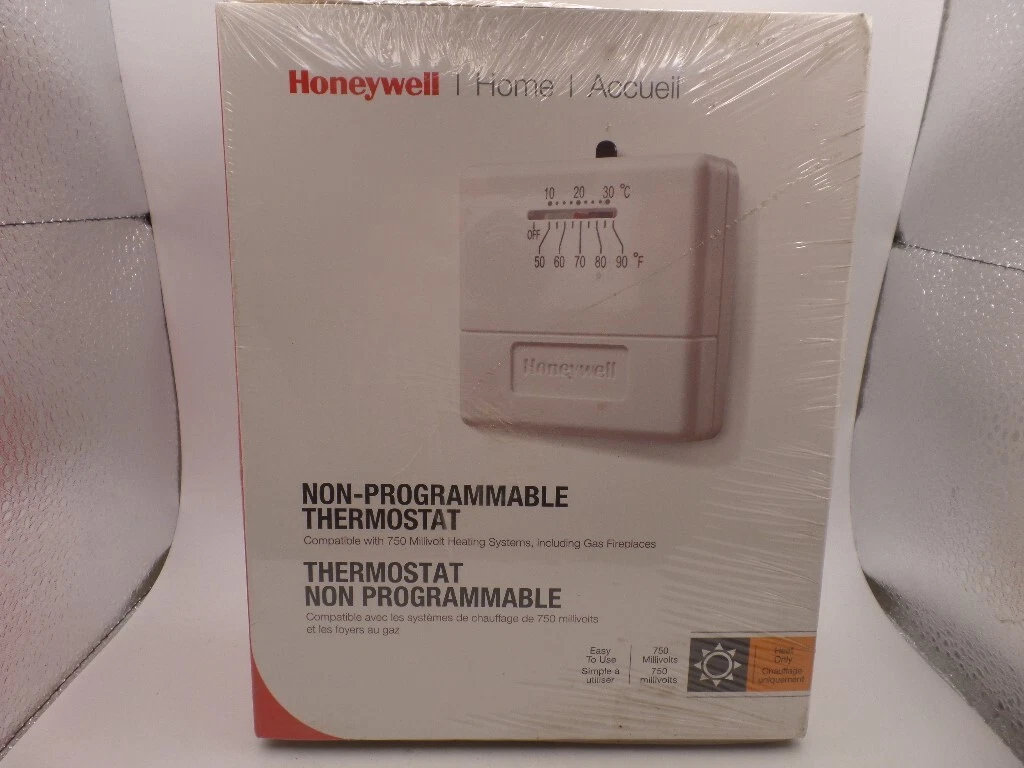 HONEYWELL HOME CT33A HORIZONTAL NON-PROGRAMMABLE THERMOSTAT TEMP CONTROL |  eBay