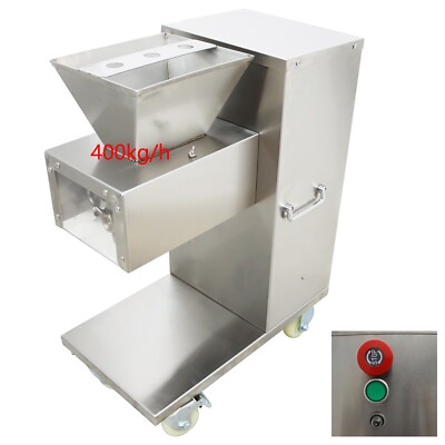 TJ-130L Commercial Meat Processing Equipment Meat Cutter 110V 7mm Blade 400KG/H