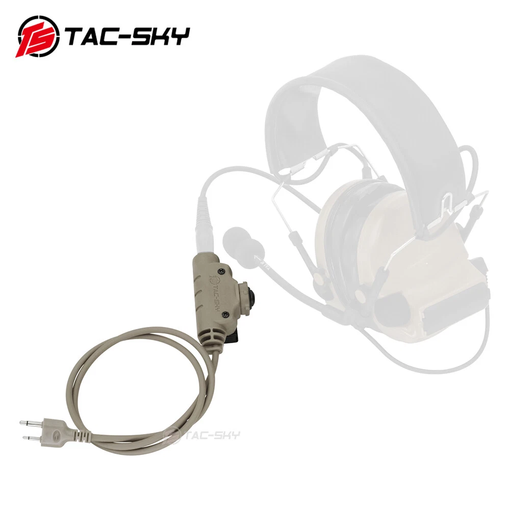TAC-SKY Tactical Headphone Adapter PTT, U94 V2 PTT DE | eBay