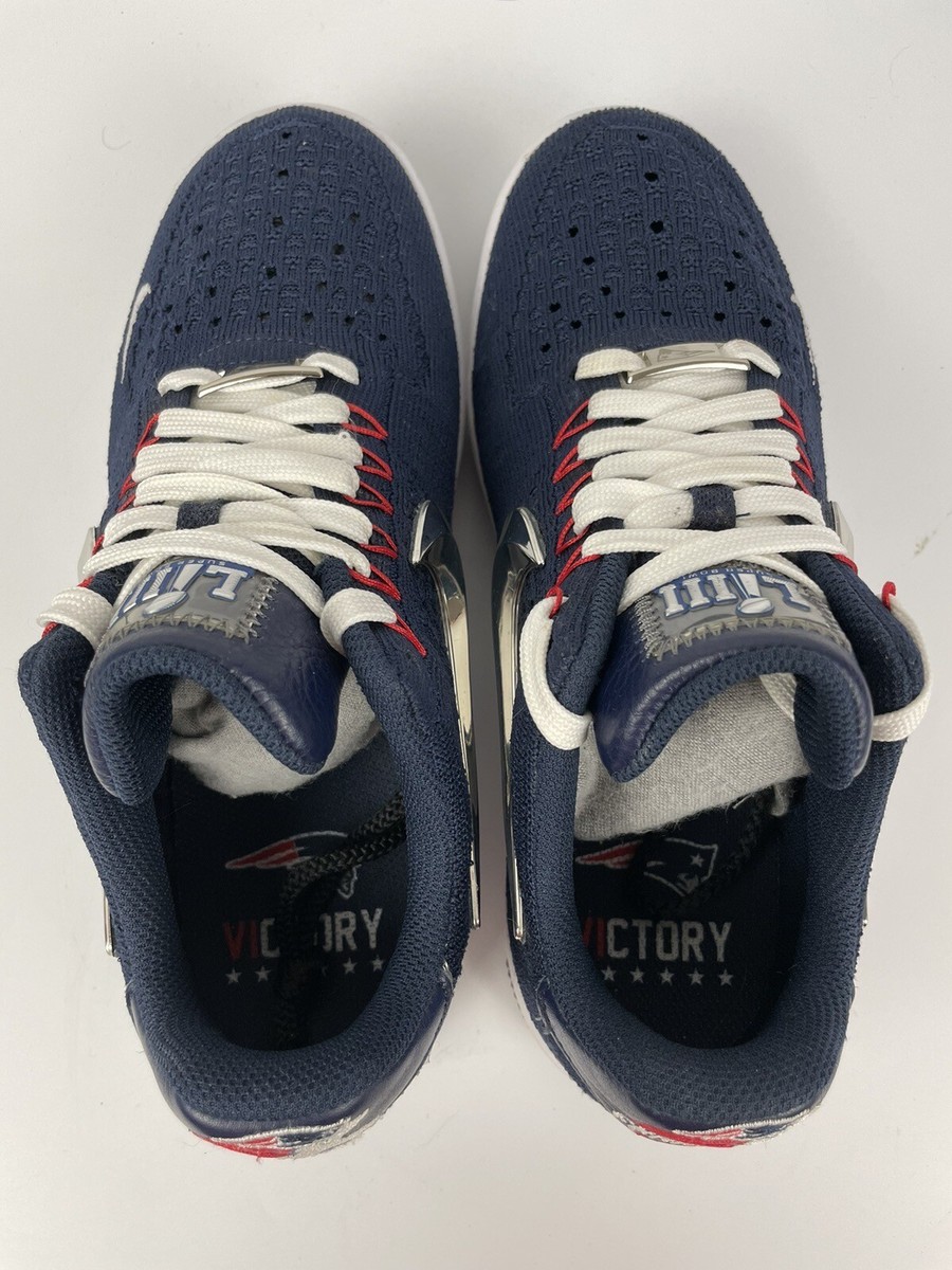Nike Air Force 1 Ultra Flyknit Low NE QS Patriots 6X Champs Nike Air Force 1 Ultra Flyknit Low NE QS Patriots 6X Champs