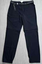GERRY Men's Convertible Commuter Pants Relaxed Fit Belted Outdoor Hiking