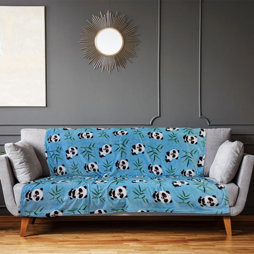 Baby Pandas Blanket Soft Plush Blanket Kid's Blanket 50x60in - Picture 8 of 8