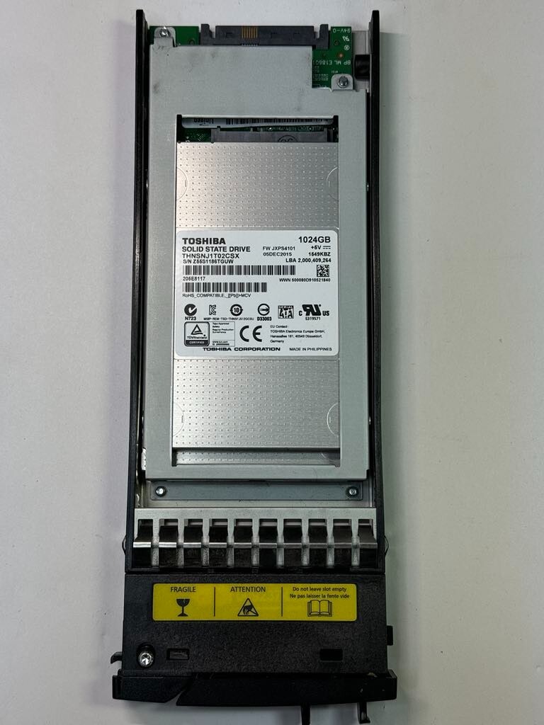 PURE STORAGE 83-0040-04 SAS TOSHIBA THNSNJ1T02CSX 1024GB PURE STORAGE 83-0040-04 SAS TOSHIBA THNSNJ1T02CSX 1024GB