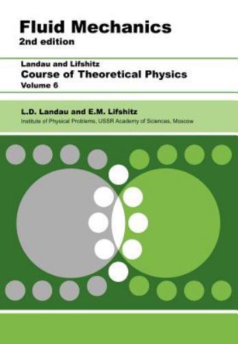 Fluid Mechanics Volume 6 Landau Lifshitz Paperback Butterworth-Heinemann 2e