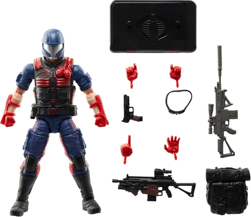 2025 GI JOE Classified Series 6" Retro Cardback COBRA VIPER 13 Accessories