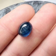 6.13CTW Loose Natural Cabochon Sapphire 10.57x8.50x6.48mm Earth mined Gemstone