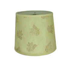 Albert Estate LTD, Floral Print Lamp Shade , 14" Washer Fitter