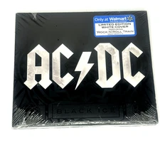 ACDC AC/DC Black Ice  White Lettering NEW Sealed CD Digipak 2008