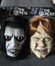 The Exorcist Mask Set REGAN  PAZUZU Trick Or Treat Studios Horror Satan