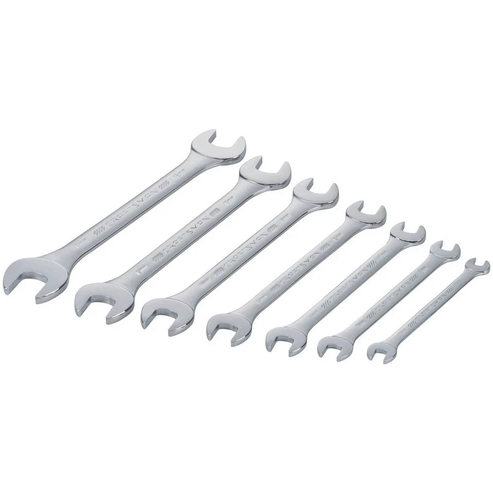 Craftsman CMMT44188 Chrome Vanadium Metric Standard Open End Wrench Set 7-Pc New - Image 3 of 3