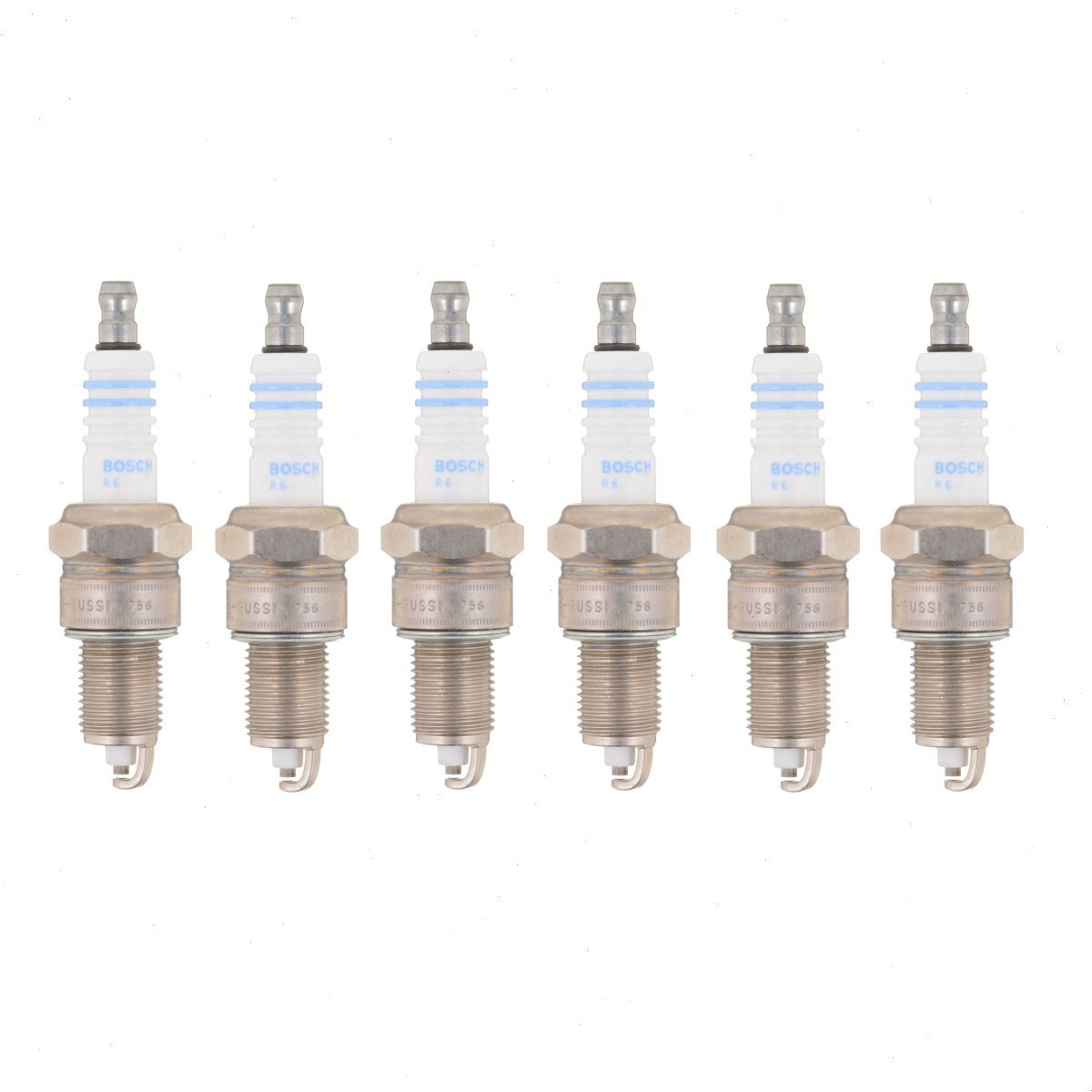 6 pc Bosch Nickel Copper Spark Plugs for 1983-1984 BMW 533i 3.2L L6 Ignition yg