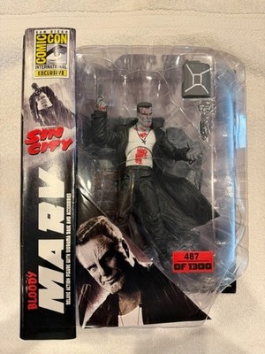 BLOODY MARV MICKEY ROURKE SIN CITY ACTION FIGURE COMIC CON 2014 DIAMOND TOYS
