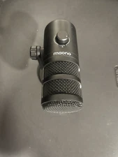 Maono USB Dynamic Recording Mic, Gain Knob, PD-100U (barely used)