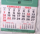 1964 BULL OF THE WOODS - J R WILLIAMS CALENDAR / Johns-Manville / 13 3/4" x 28" — photo 9