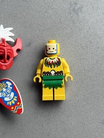 Lego Islander King Kahuka Minifigure 1994 - Vintage 6236 / 6262 / 6256