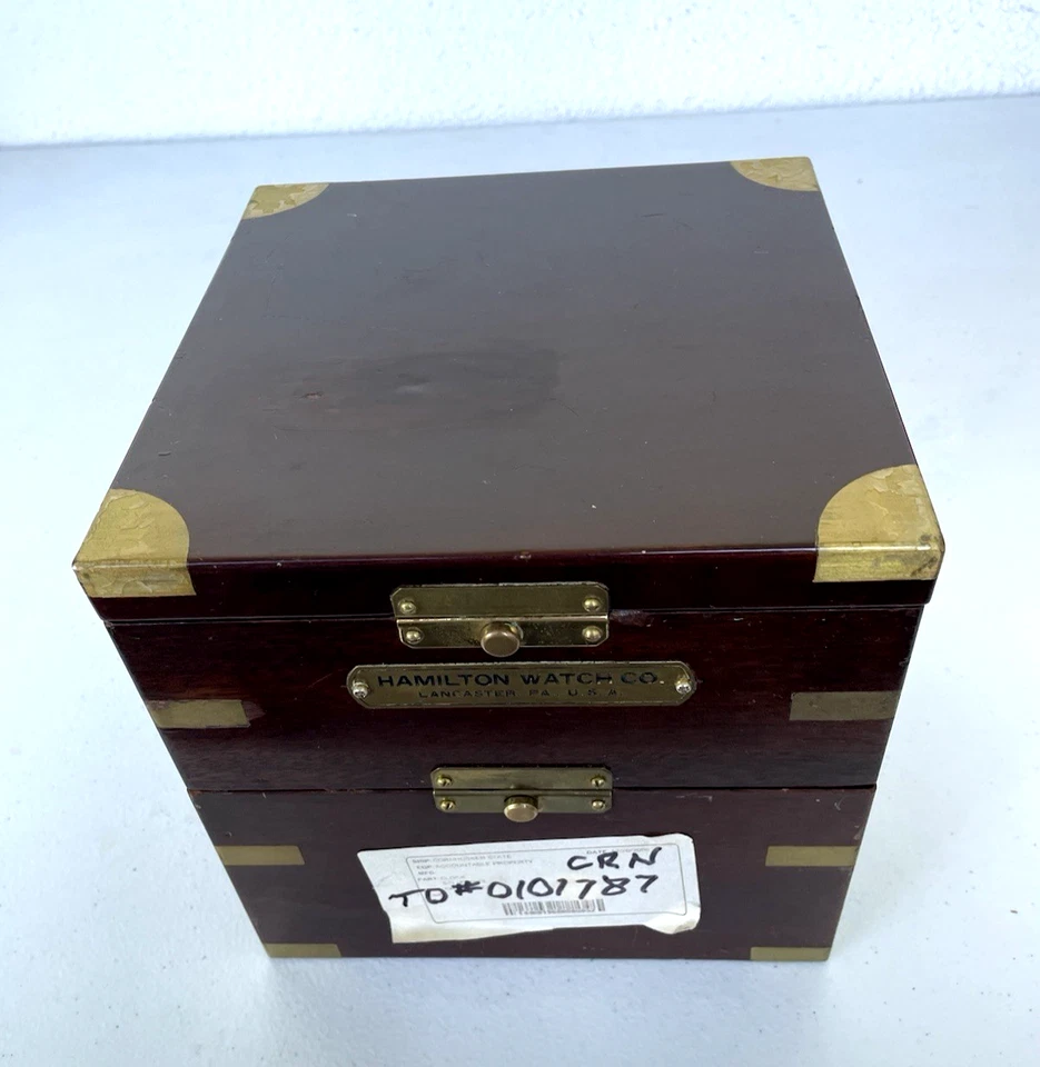 HAMILTON CRONÓMETRO MARINO MODELO 21 - SEGUNDA GUERRA MUNDIAL Foto 3 de 4