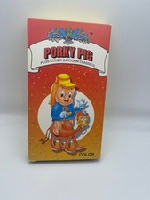 Porky Pig VHS Cartoon Classics Vol 2 Vintage Kids Animation Tested