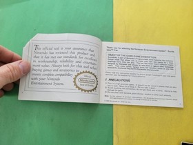 Excitebike (Nintendo Entertainment System) NES - Instruction Manual Only