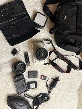 Canon EOS M50 Mark II - two lenses& all accessory (EF-M 15-45mm and 22mm