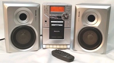 Philips MC-110 Micro System Surround Sound CD/AM/FM (Cassette Not Working)  READ