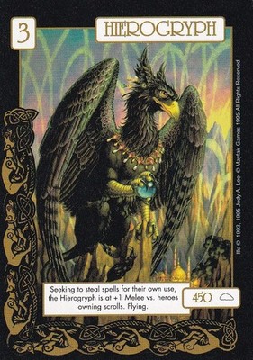 Hierogryph - FAD Base Set - Fantasy Adventures CCG