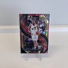 2024-25 Panini Select Premier Level Isaiah Collier #178 Red Cracked Ice Prizm RC
