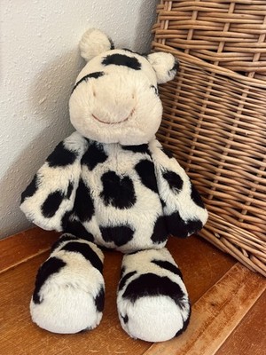 Mary Meyer Black & White Super Soft Plush Floppy Cow Stuffed Animal - about 15 i