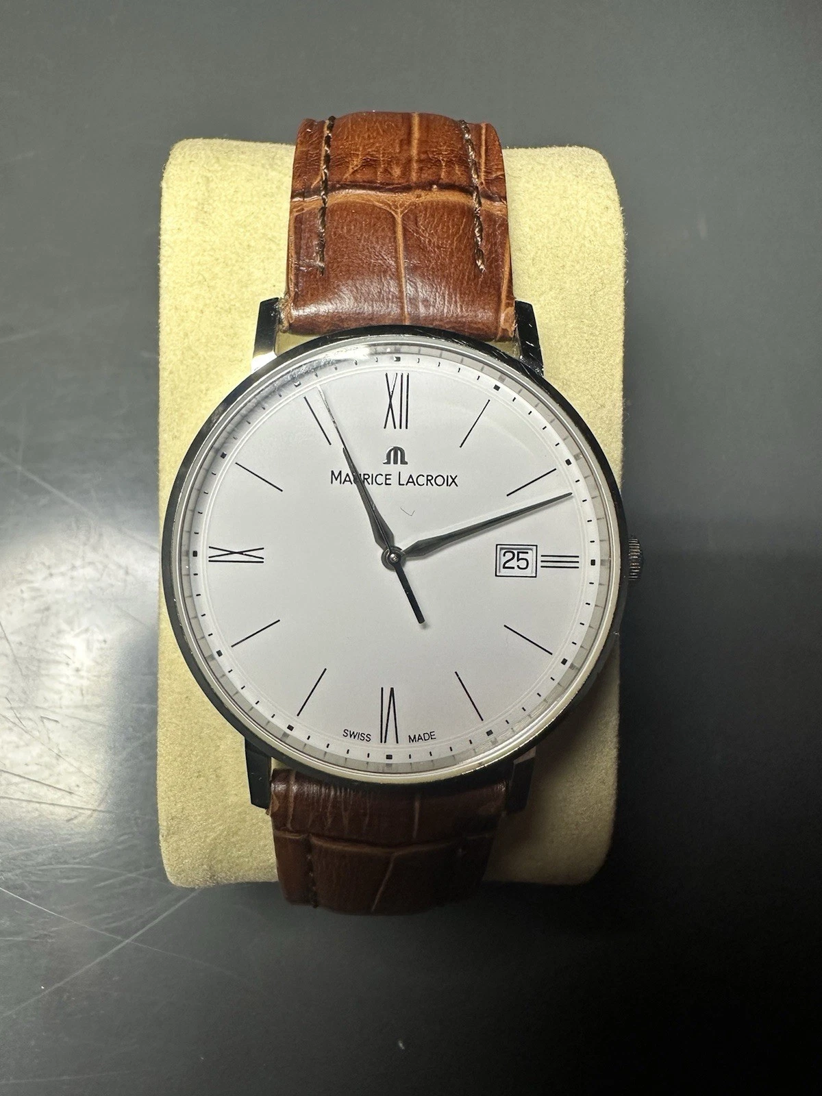 Maurice Lacroix Herrenuhr EL1087 Edelstahl Saphirglas Maurice Lacroix Herrenuhr EL1087 Edelstahl Saphirglas