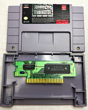 Authentic! RoboCop Versus The Terminator SNES  (Cart Only) Tested, Working!