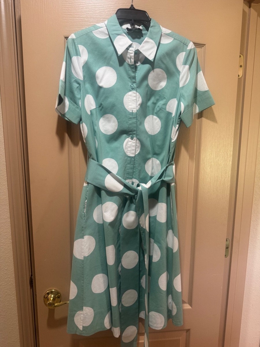 pretty woman cocktail dress Julia Roberts as Vivian Brown Polka Dot Dress Pretty Woman Costume LausenCrafts
