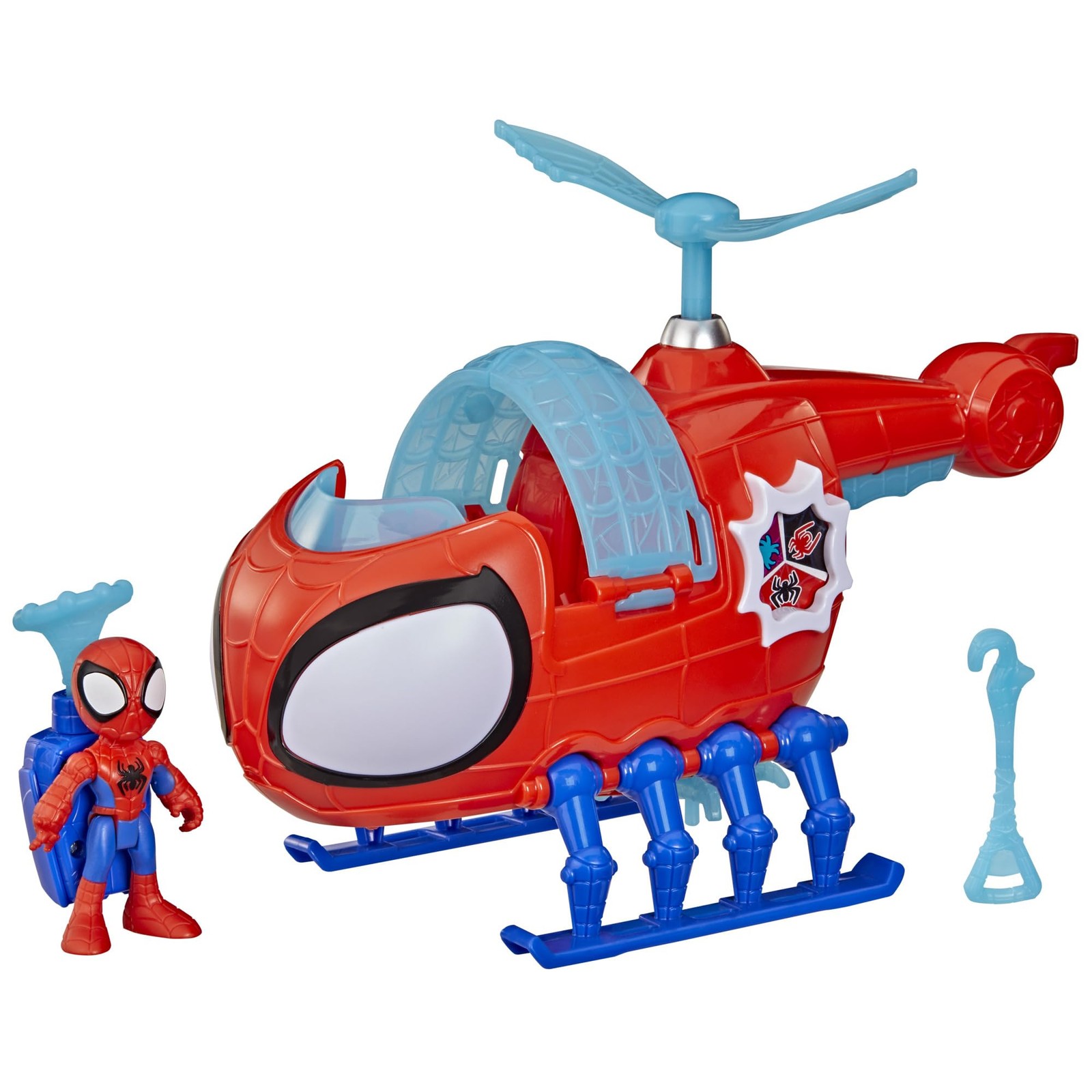 Marvel Spidey und Seine Super-Freunde Team Spidey Helikopter, Action-Figur (7,6