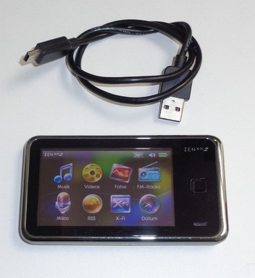 Creative Zen X-Fi2 schwarz (16GB) Digitaler Mediaplayer MP3 Player