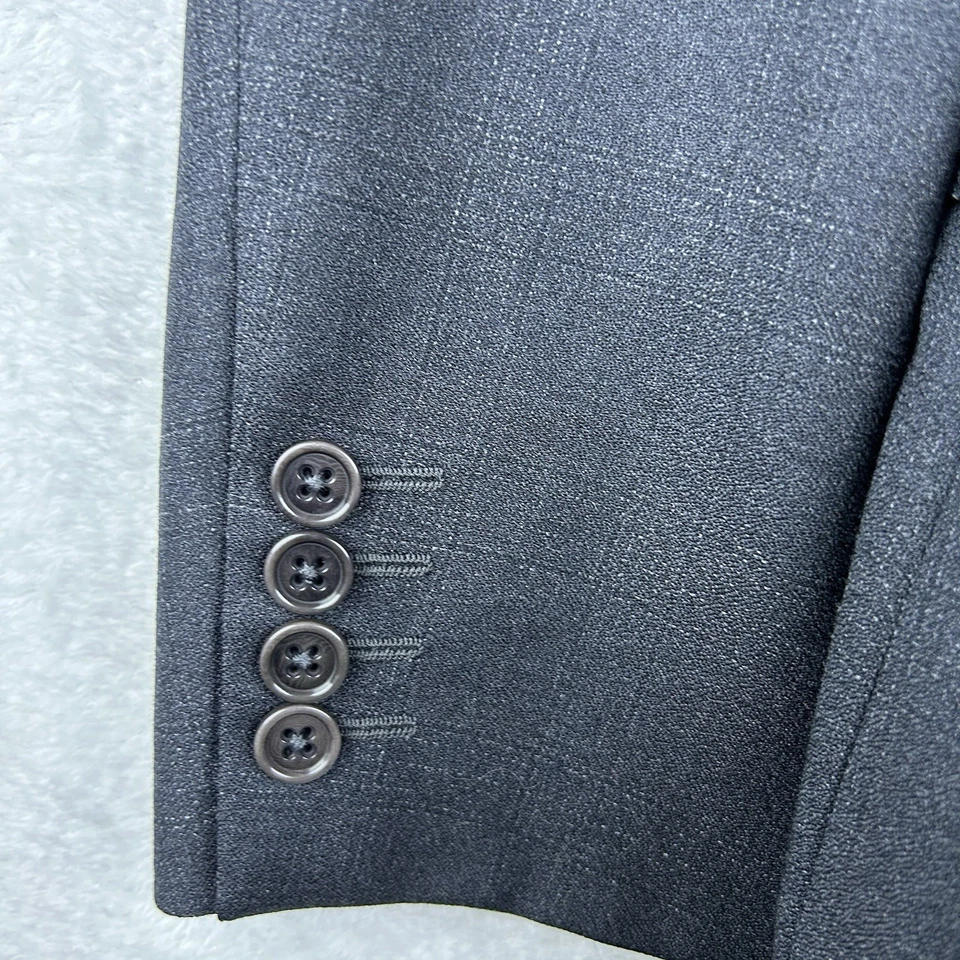 Armani Collezioni G-Line Slim Suit Virgin Wool Italy Men’s Size 38 (Pants 35x29) - Image 4 of 4