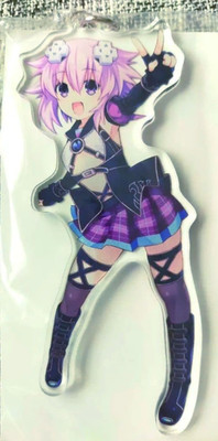 Hyperdimension Neptunia Acrylic keychain Neptune Tsunako Dengeki Limited Edition