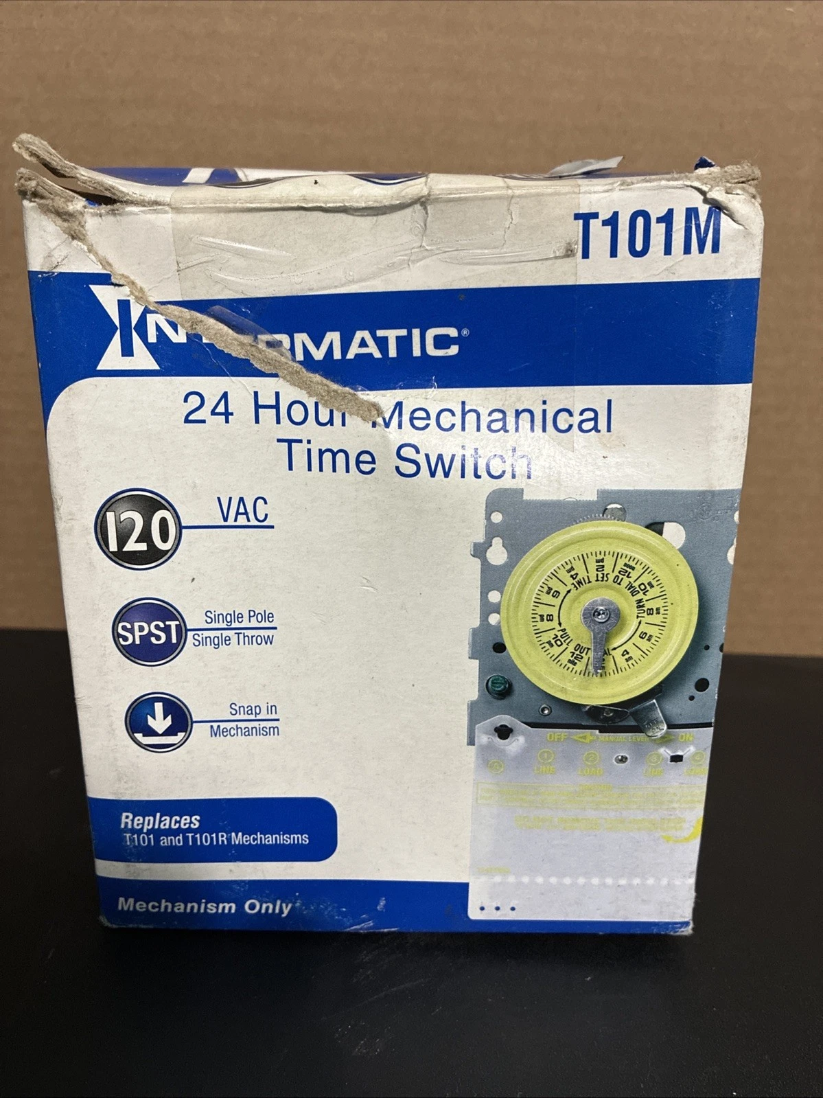 Intermatic T101M 24 Hour Mechanical Time Switch
