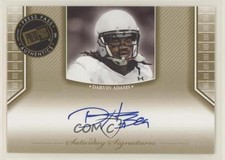 2011 Press Pass Legends Saturday Signatures Darvin Adams #SS-DA Auto no9