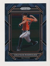 2023 Panini Prizm Baseball Grayson Rodriguez #159 Baltimore Orioles