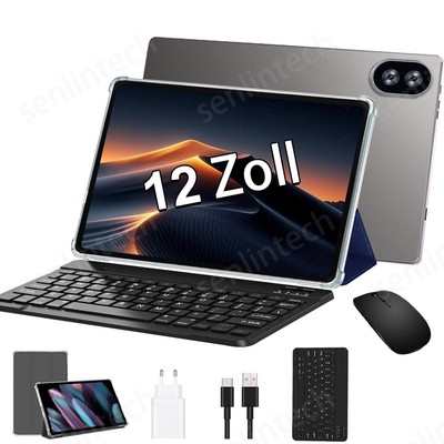 Gaming Tablet 12 Zoll 2.0K 16GB RAM+128GB ROM 7000mAh 5G WlFl HD IPS 13MP+8MP