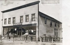 General Store Long Grove IL Illinois Lake Co RPPC Photo Postcard COPY