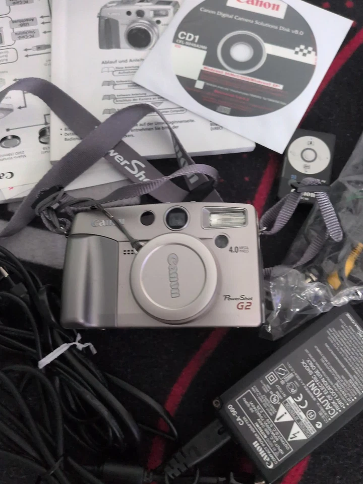 Canon Powershot G2 Digitalkamera Mit OVP - Bild 3 von 4