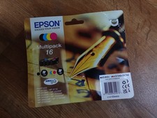 EPSON 16 Multipack 4 Cartouches encre Noir Cyan Magenta Jaune WorkForce WF Neuf