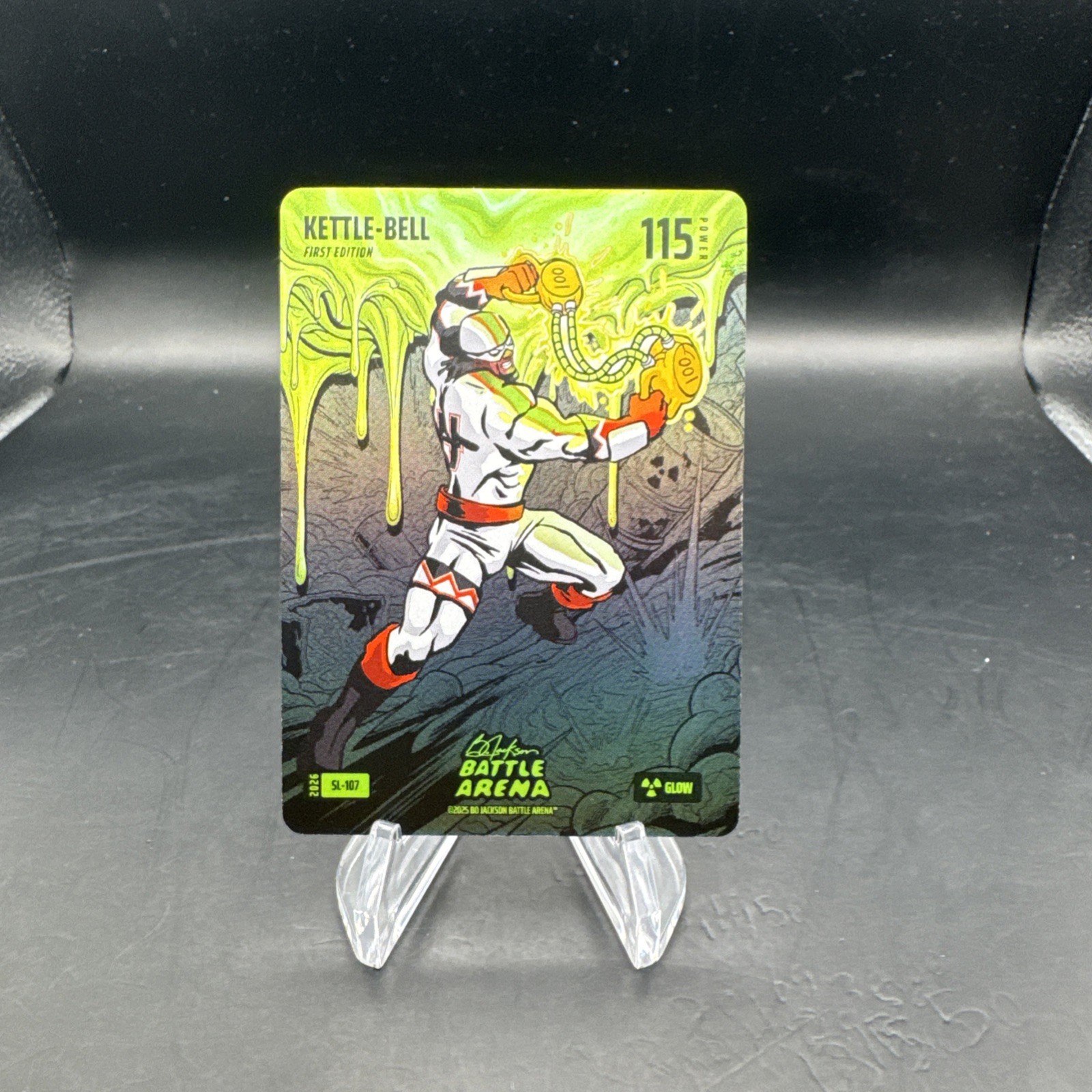 2026 Bo Jackson Battle Arena "Griffey Set" Kettle-Bell Slime Glow Case Hit