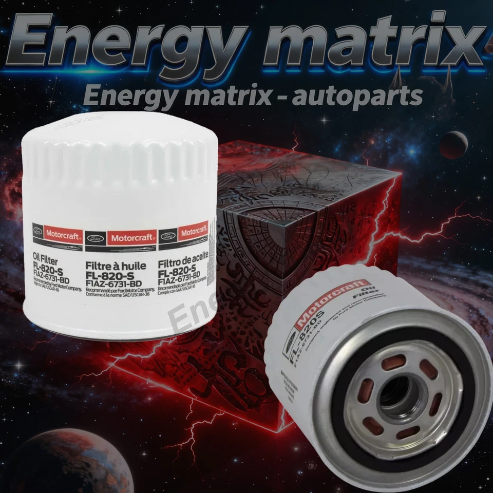 NEW Motorcraft FL820S Oil Filters Case of 12 Bulk Pack FL820SB12 FL820S OEM - Image 4 of 4