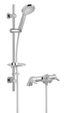 Methven Avoca Thermostatic Bath Shower Mixer Tap with Rail Kit Rrp £476