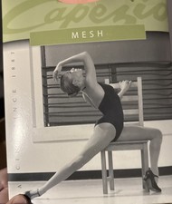 Capezio Mesh Transition Tights Pink CLP 9 Seamed Professional Convertible S/M