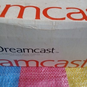 SEGA Dreamcast Console White HKT-3000 w/ Box, Manual & Visual Memory Working JP